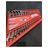 Milwaukee SAE Ratcheting Combination Wrench Set