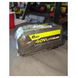 Ryobi 40v 6 ah battery