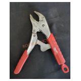 Milwaukee 10" curved jaw locking pliers