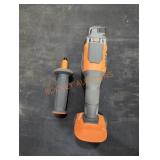 Ridgid 18v 4-1/2" paddle switch angle grinder
