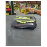 Ryobi 40v 4 ah battery