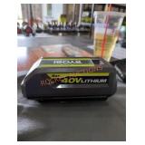 Ryobi 40v 4 ah battery