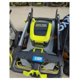 Ryobi 40v 21" cross cut push mower