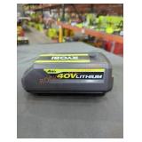 Ryobi 40v 4 ah battery