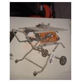 Ridgid Corded 10" Table Saw with Stand