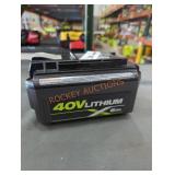 Ryobi 40v 6 ah battery
