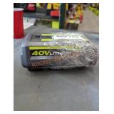 Ryobi 40v 4 ah battery