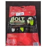 Milwaukee bolt sunshade, neon yellow