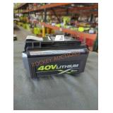 Ryobi 40v 6 ah battery