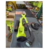 Ryobi 18v 10" string trimmer/edger and blower kit