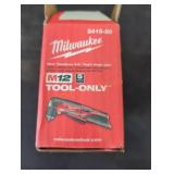 Milwaukee M12 cordless 3/8" right angle grinder