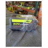 Ryobi 40v 6 ah battery