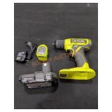RYOBI 18v 3/8" Drill Kit