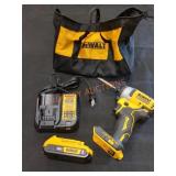 DeWalt 20v 1/4" Impact Driver Kit