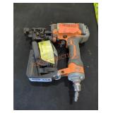 Ridgid Pneumatic 15ï¿½ Coil Roofing Nailer