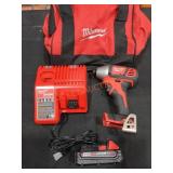 Milwaukee M18 Compact 1/4" Hex Impact Driver Kit
