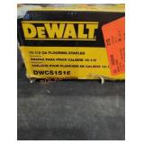 DeWalt 15-1/2 gauge flooring staples
