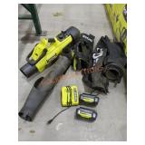 RYOBI 40v Jet Fan Blower Vacuum Kit