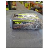 Ryobi 40v 4 ah battery
