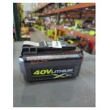 Ryobi 40v 6 ah battery