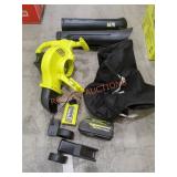 RYOBI 40v Cordless Leaf Vacuum