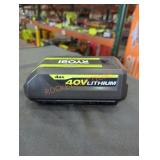 Ryobi 40v 4 ah battery