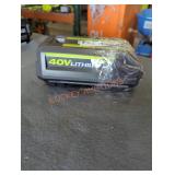 Ryobi 40v 4 ah battery