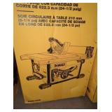 DeWalt Corded 8-1/4" Table Saw
