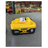 DeWalt 20v 6 ah battery