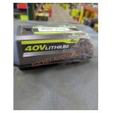 Ryobi 40v 5 ah battery