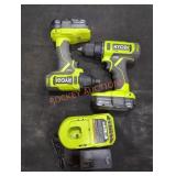 Ryobi 18V Brushless 2 tool kit