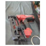 Milwaukee M18 16 ga angled finish nailer