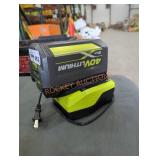 Ryobi 40v 6 ah battery and charger