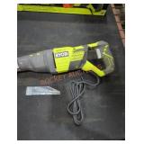 Ryobi corded Variable speed reciprocating saw