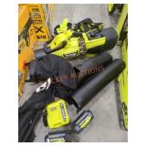 RYOBI 40v Cordless Jet Fan Blower Vacuum Kit