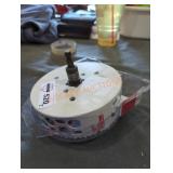 Milwaukee 6" hole saw with arbor