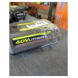 Ryobi 40v 5 ah battery