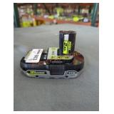 Ryobi 18v 2 ah battery