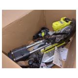 RYOBI 18v 10" Sliding Compound Miter Saw Kit