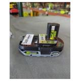 Ryobi 18v 2 ah battery