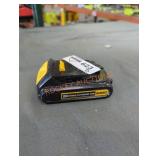 DeWalt 20v 1.5 ah battery