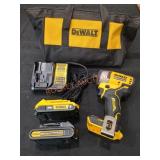 DeWalt 20v 1/4" Cordless Impact Driver Kit