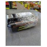 Ryobi 40v 4 ah battery
