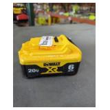DeWalt 20v 6 ah battery
