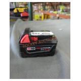 Milwaukee M18 5 ah battery