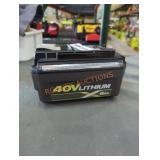 Ryobi 40v 6 ah battery