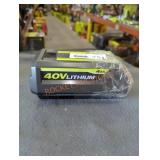Ryobi 40v 4 ah battery
