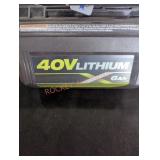 Ryobi 40V 6ah lithium battery