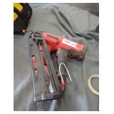 Milwaukee M18 15ï¿½ angled finish nailer