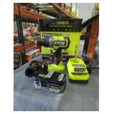 Ryobi 18v brushless 1/2" hammer drill kit